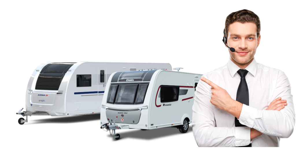 skrotning av defekta husvagnar